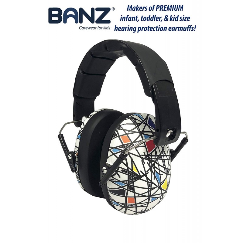 BANZ Kids Антифони (пригушувачи на бучава) за деца 3+ години, еднобојни