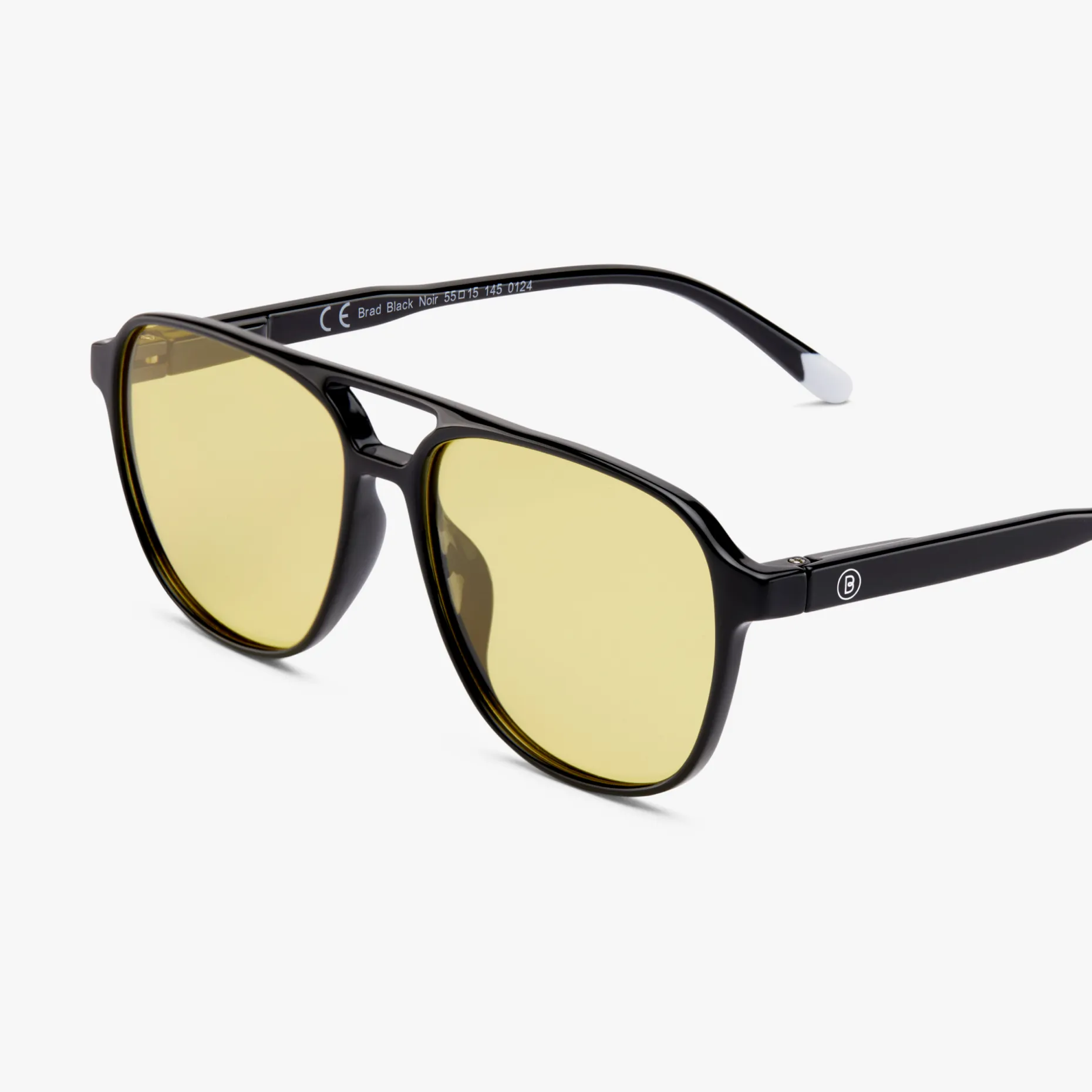 Brad Glossy Black Noir Amber