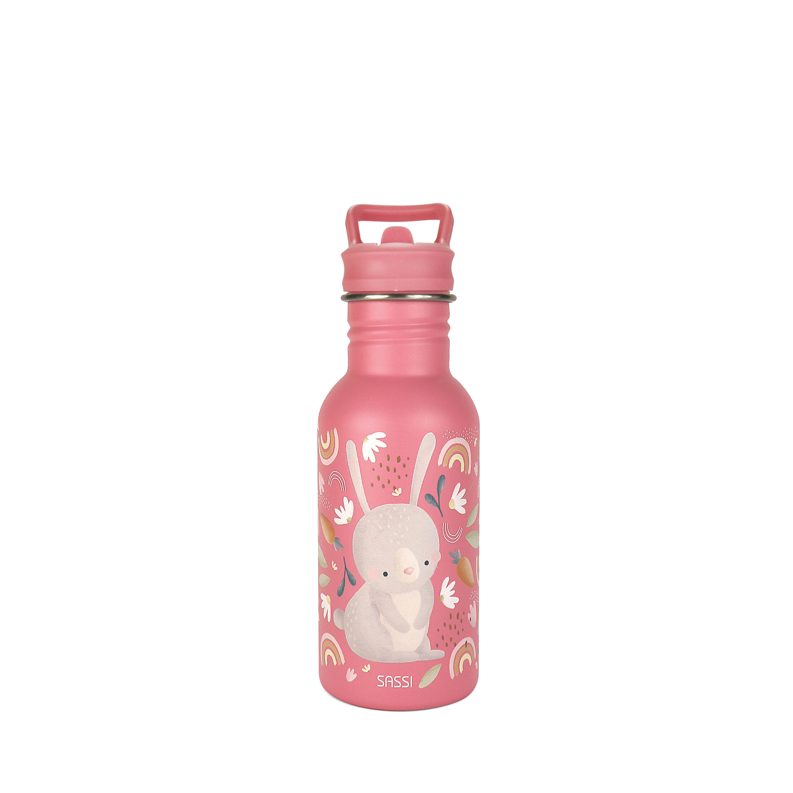SASSI Термос шише за деца 500 ml (нерѓосувачки челик) – Rabbit